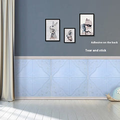 Thickened Waterproof Moisture-proof Self-adhesive Foam Wall Sticker