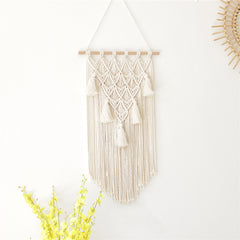 Handmade Tassel Woven Tapestry Bohemian Wall Decoration