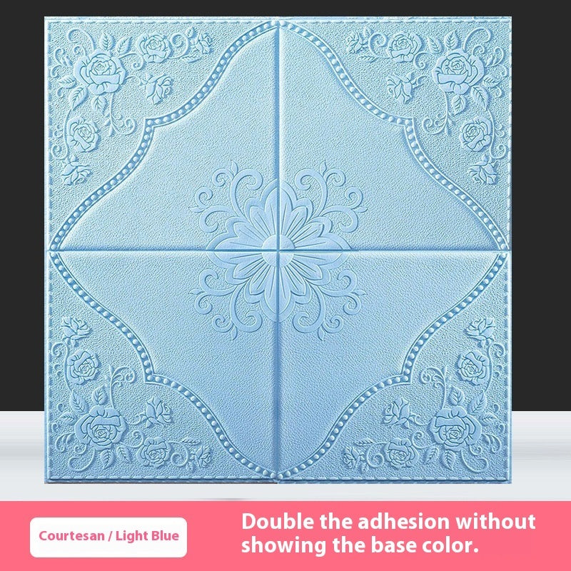 Thickened Waterproof Moisture-proof Self-adhesive Foam Wall Sticker