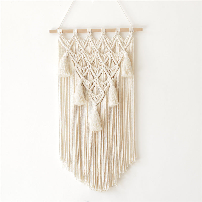 Handmade Tassel Woven Tapestry Bohemian Wall Decoration