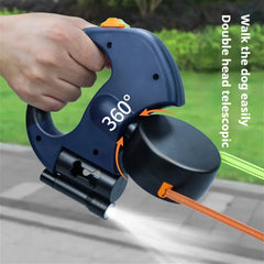 Retractable Dog Leash For Small Dogs Reflective Dual Pet Leash